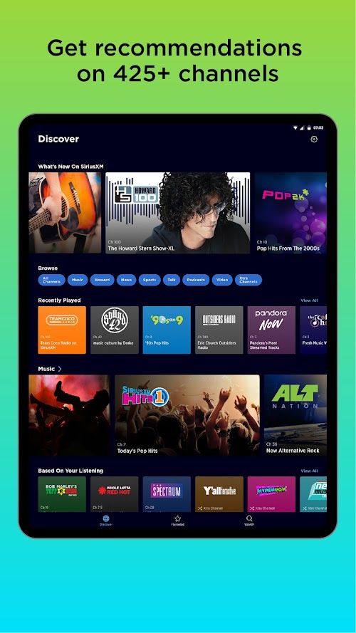 SiriusXM: Music, Sports & News screenshot
