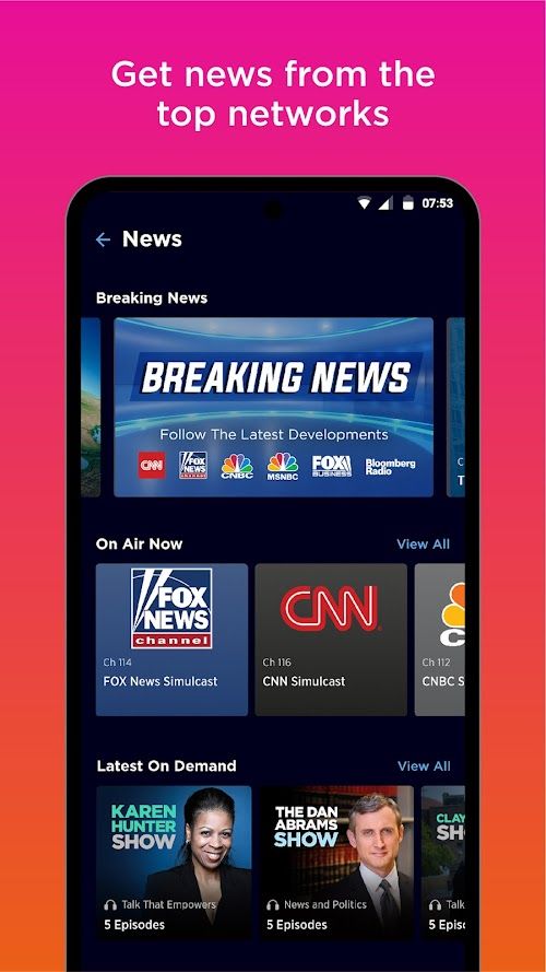 SiriusXM: Music, Sports & News screenshot