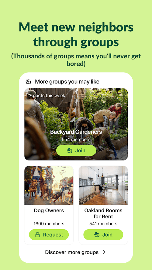 Nextdoor: Neighborhood network screenshot
