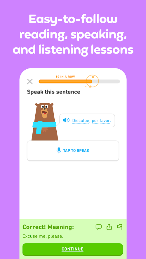 Duolingo: language lessons screenshot