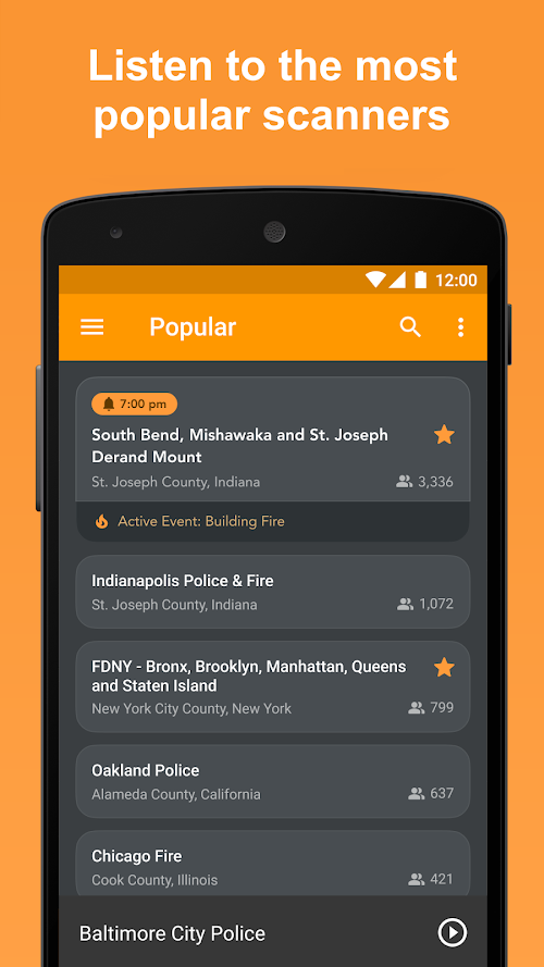 Police Scanner - Scanner Radio screenshot
