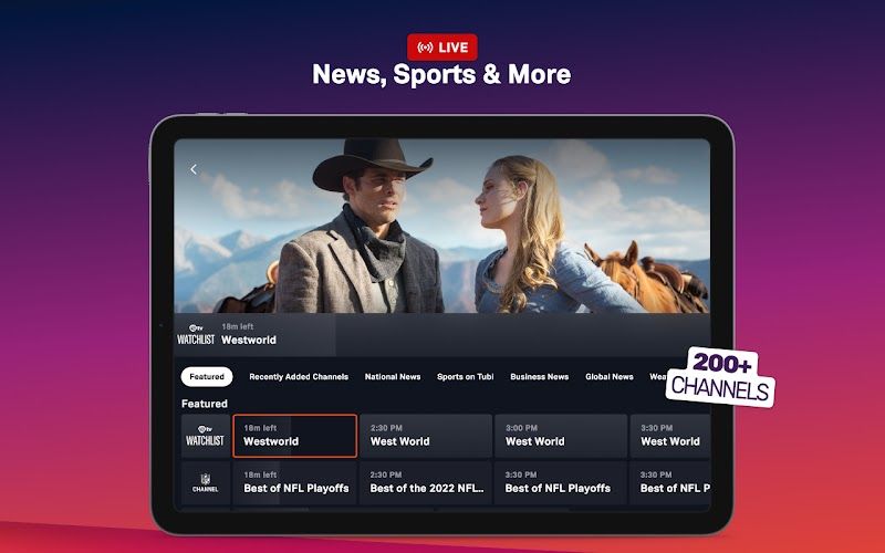 Tubi TV screenshot