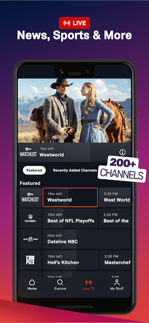 Tubi TV screenshot