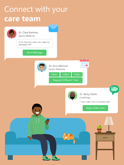 MyChart screenshot
