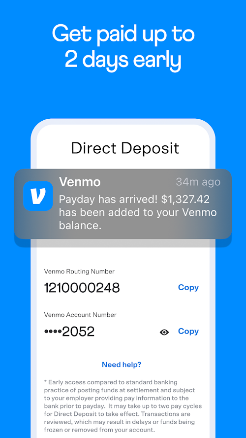 Venmo screenshot