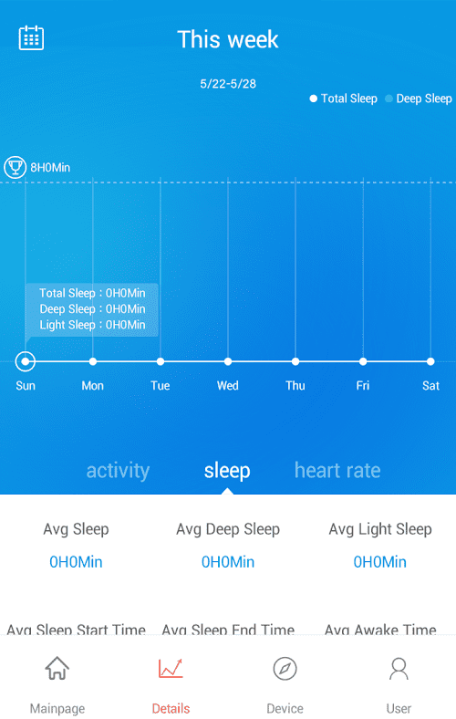 VeryFitPro screenshot