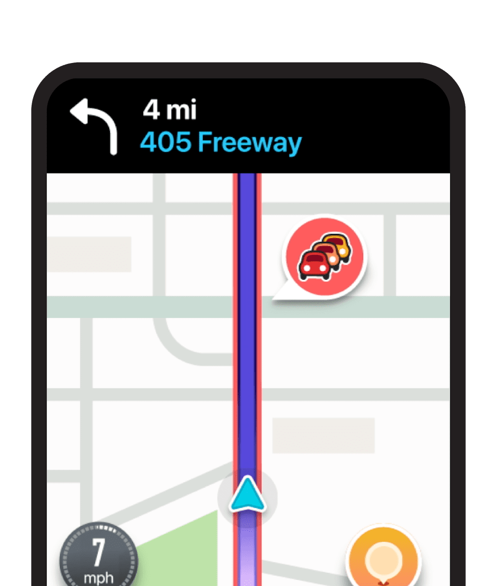 Waze screenshot