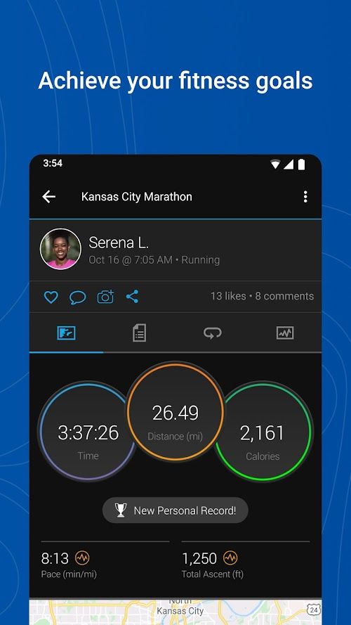 Garmin Connect™ screenshot