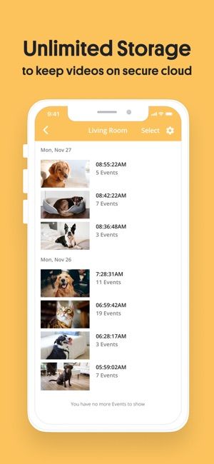 AlfredCamera Home Security app screenshot
