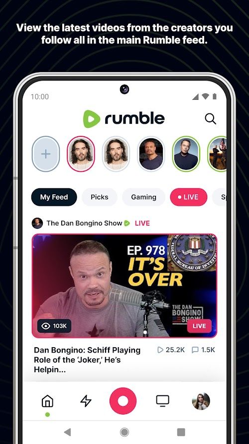 Rumble screenshot
