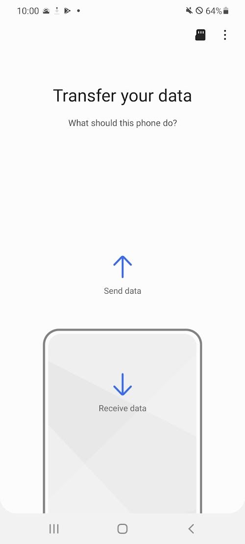 Samsung Smart Switch Mobile screenshot