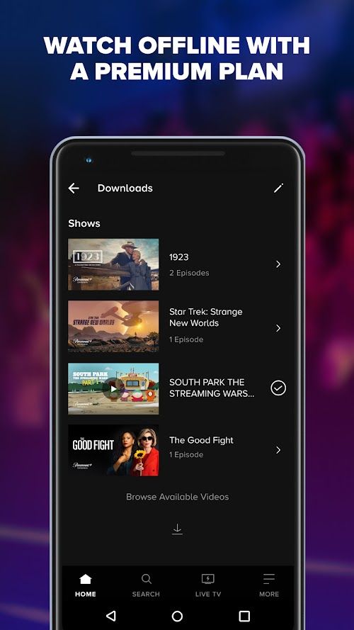 Paramount+ | Peak Streaming screenshot