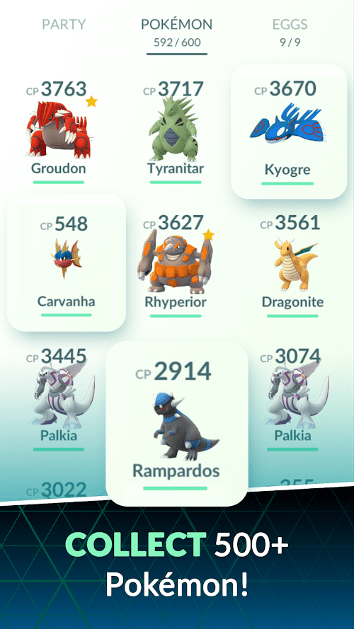 Pokémon GO screenshot