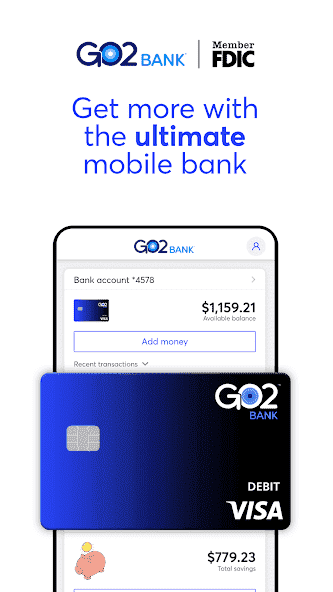 GO2bank screenshot