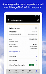United Airlines screenshot