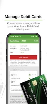 Woodforest Mobile Banking screenshot