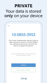 Zangi Private Messenger screenshot