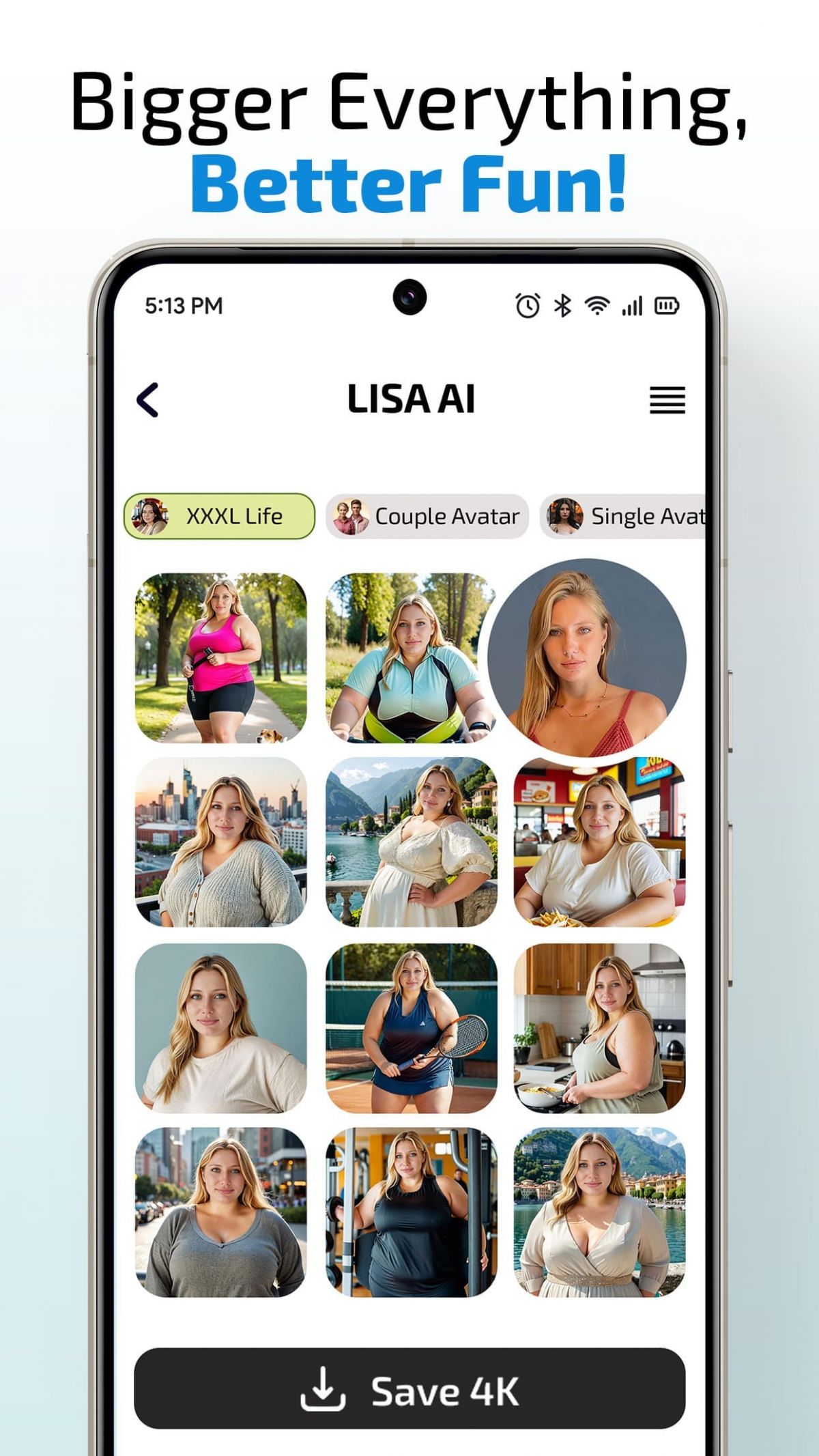 Lisa AI: AI Art Generator screenshot