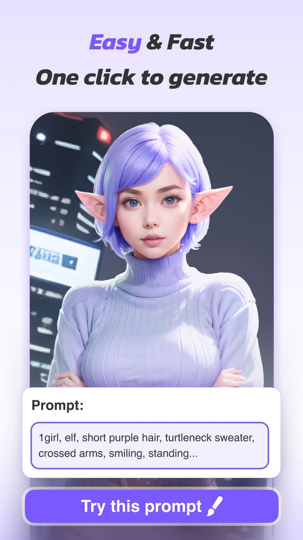 Anime Art - AI Art Generator screenshot