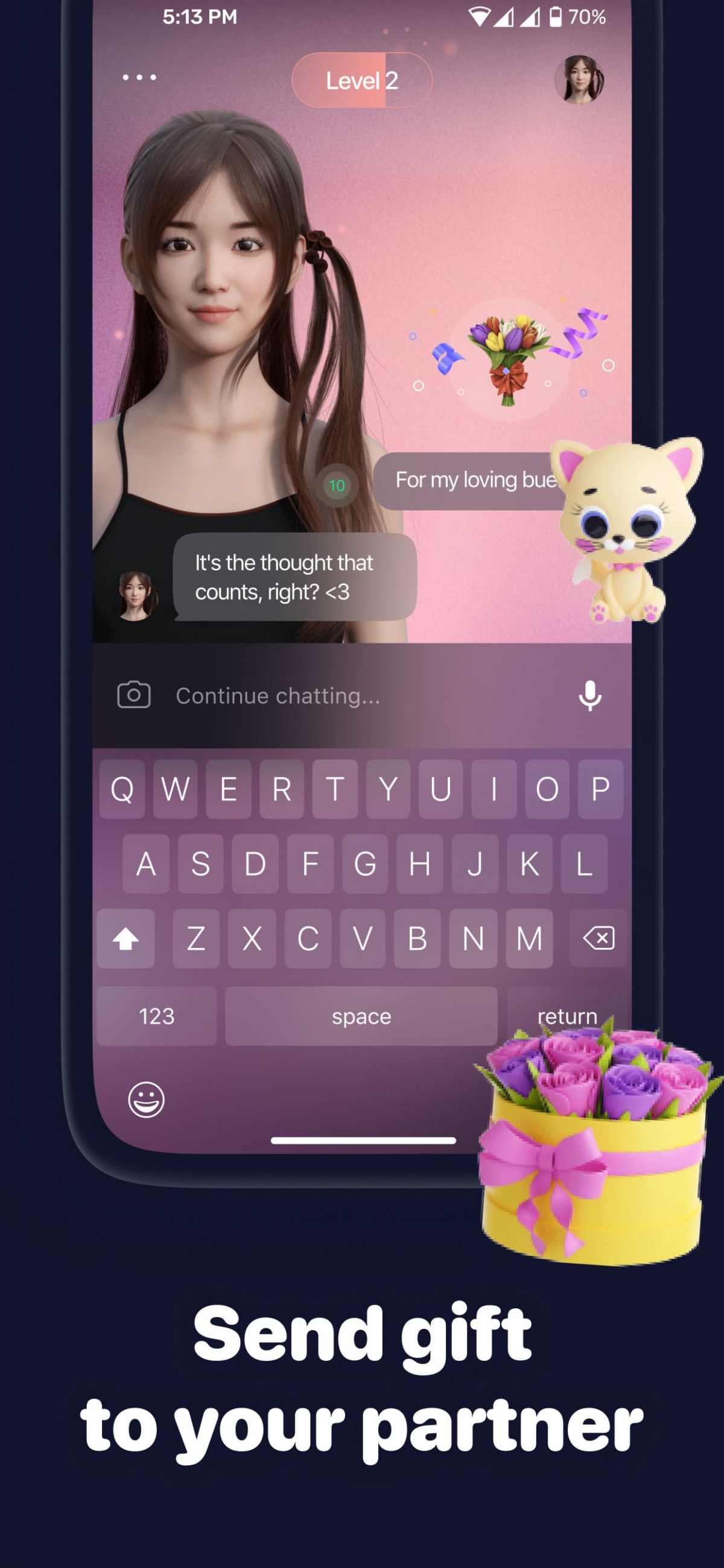 Anima: AI Friend Virtual Chat screenshot