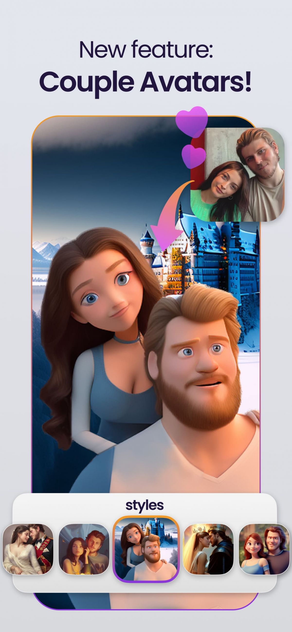 Voi - AI Avatar Portrait Maker screenshot