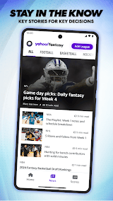 Yahoo Fantasy Football, Sports screenshot