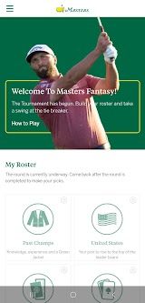 The Masters Golf Tournament screenshot