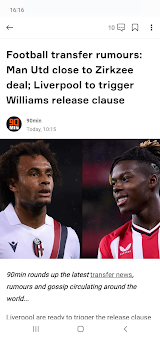OneFootball screenshot