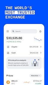 Coinbase screenshot