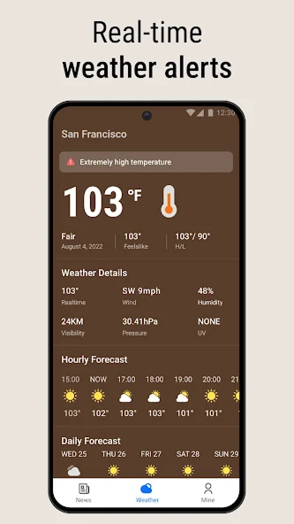 Local Weather & News screenshot