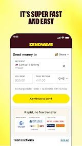 Sendwave screenshot