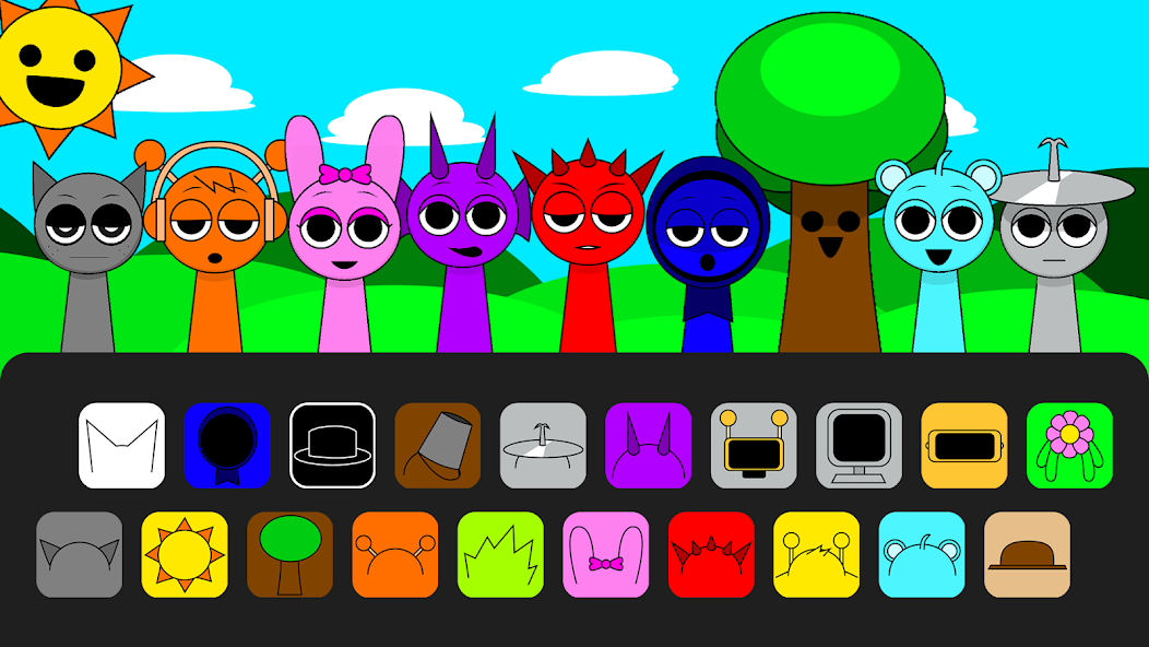 Sprunki Beat: Full Mod Music screenshot