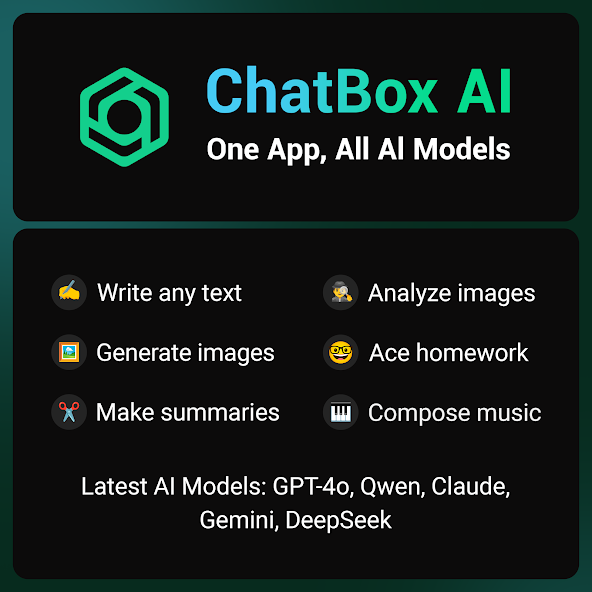 ChatBox: AI Chat Bot Assistant screenshot