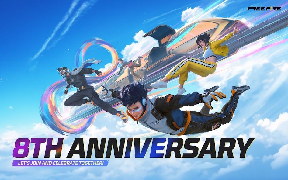 Free Fire: 8th Anniversary! screenshot