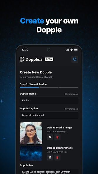 Dopple.AI screenshot