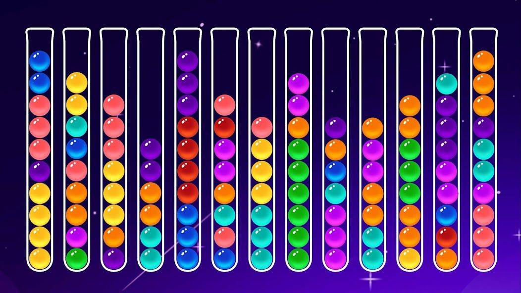 Ball Sort: Sorting-Bubble Sort screenshot