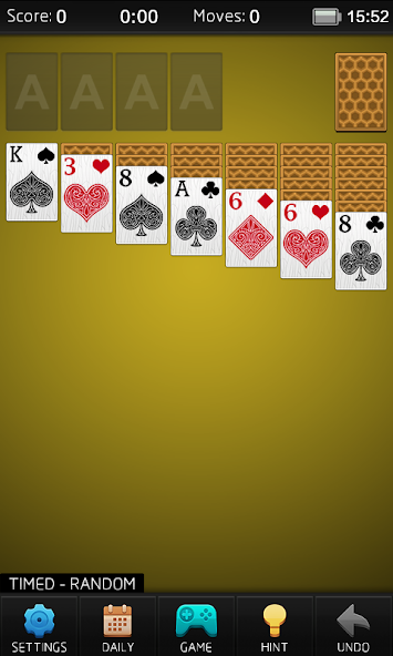 Solitaire screenshot