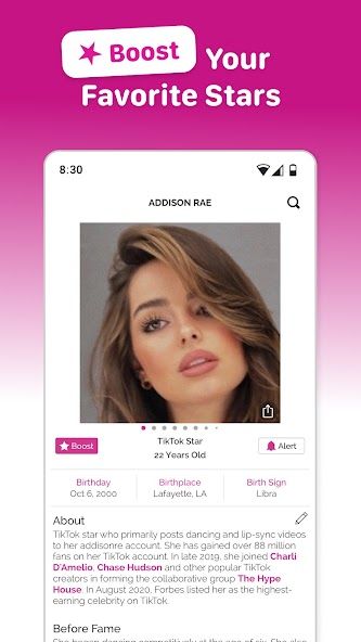 Famous Birthdays screenshot
