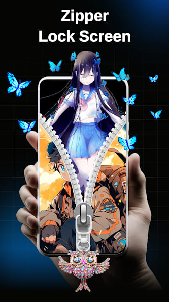 Zipper Lock Screen - ZippyLock screenshot